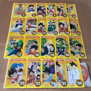 ドラゴンボール - ドラゴンボール DVD 22本 (全26巻 抜け巻あり)の通販