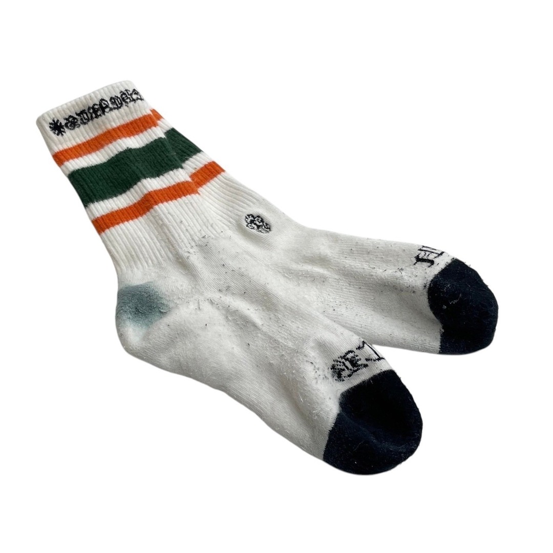 Chrome Hearts - CHROME HEARTS クロムハーツ 靴下 ソックス ロゴ刺繍