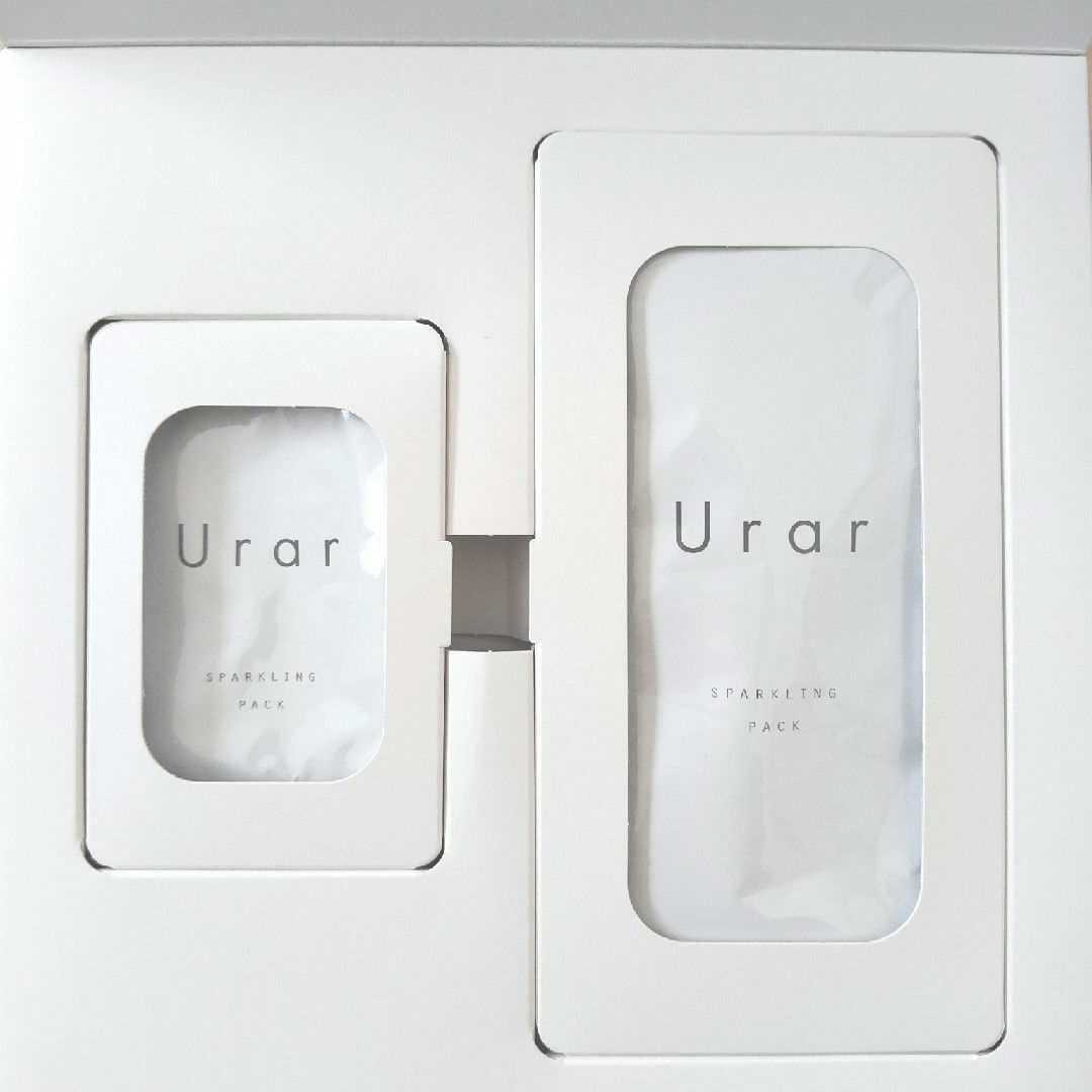 5回分】 Urar ユレイル スパークリングパック 薬用 炭酸パックの通販