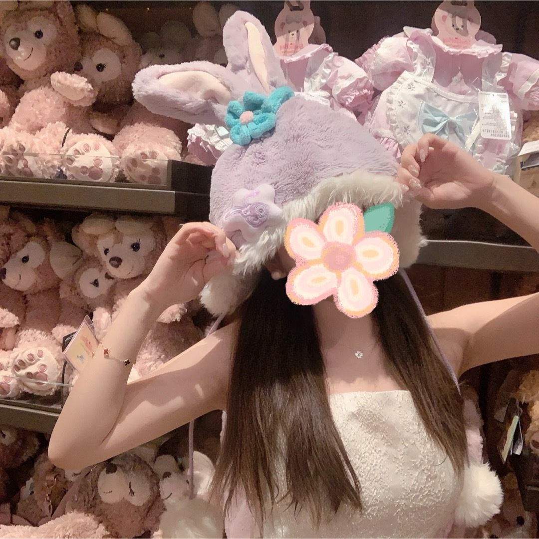 Disney - 【現地購入☆正規品】ステラルー ふわふわファンキャップ