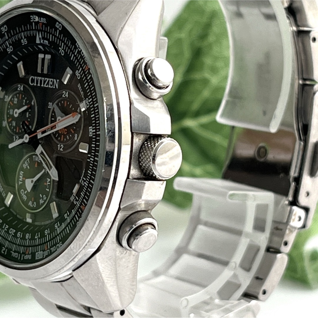 CITIZEN - シチズン 腕時計 エコドライブ ミリタリー ワールドタイム