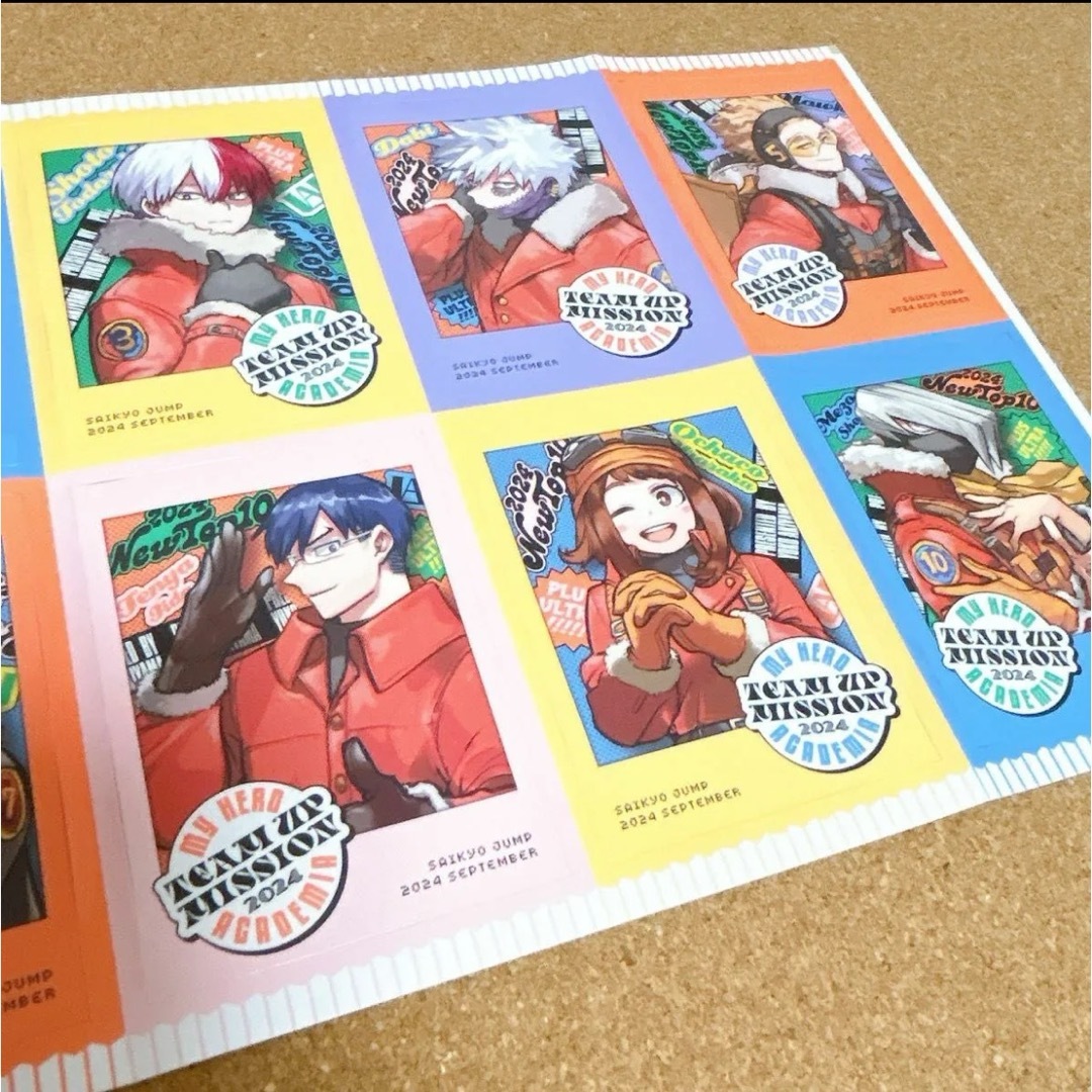 集英社 - 僕のヒーローアカデミア ヒロアカ 新十傑ステッカー 最強