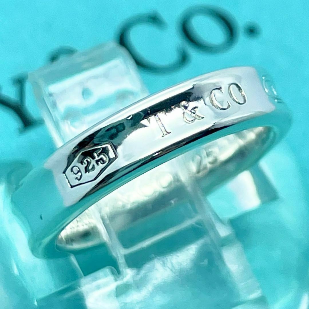 Tiffany & Co. - 磨き済 6号 ティファニー ナロー 1837 リング