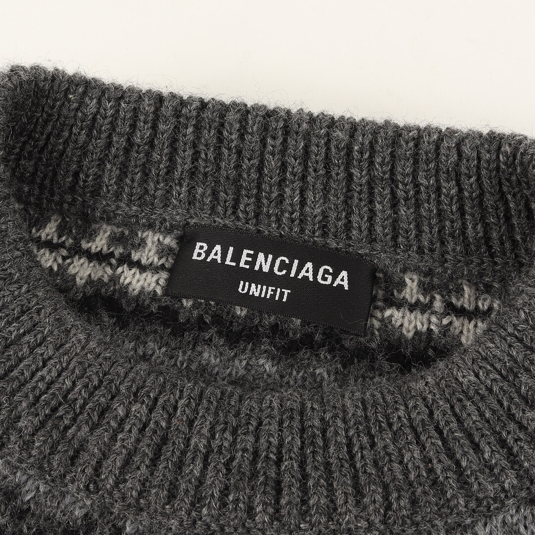 BALENCIAGA - BALENCIAGA バレンシアガ ニット サイズ:S 21AW ロゴ