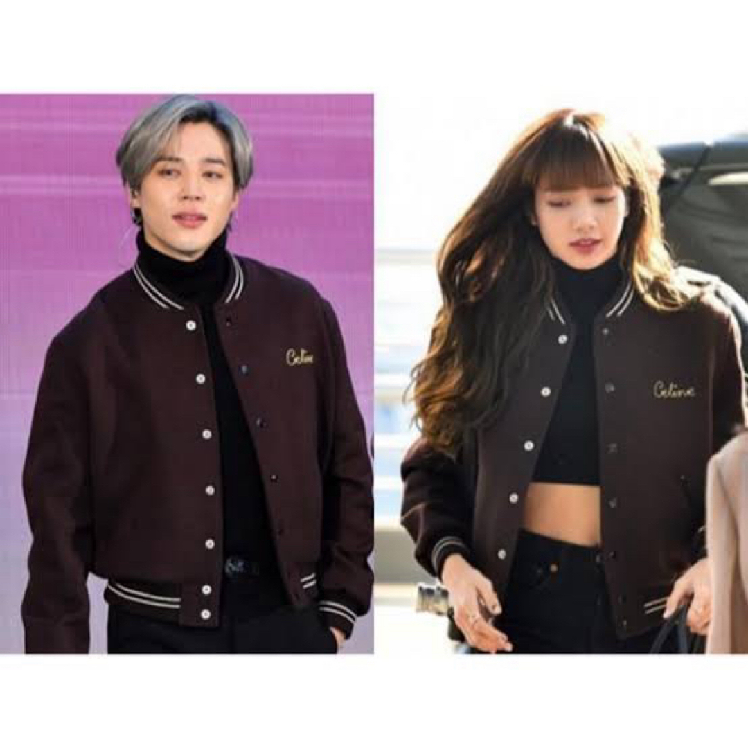 CELINE - セリーヌ エンブロイダリーテディブルゾン 40 スタジャン 40