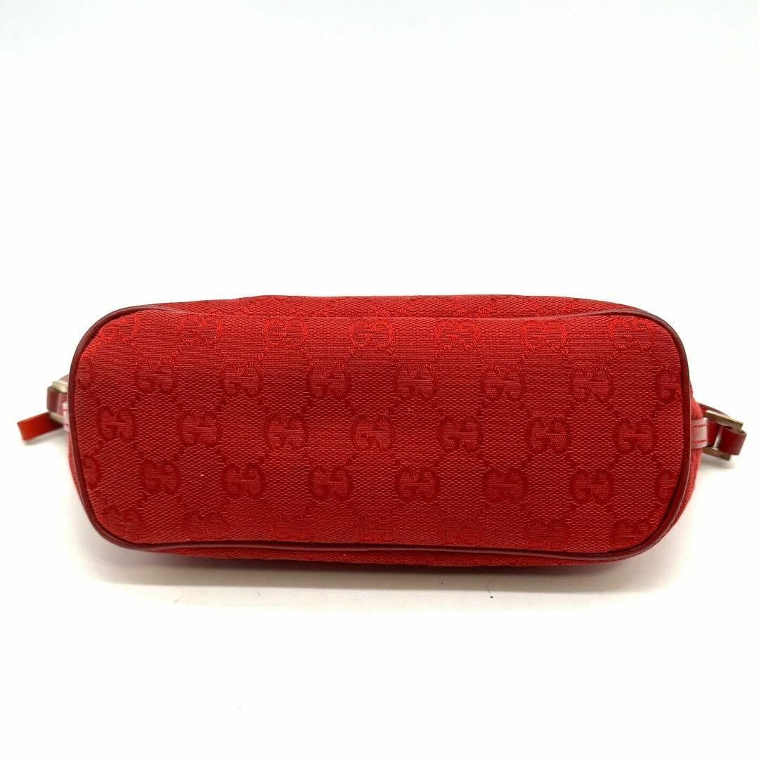 GUCCI - 【美品】グッチ アクセサリーポーチ ハンドバッグ GG柄 ロゴ