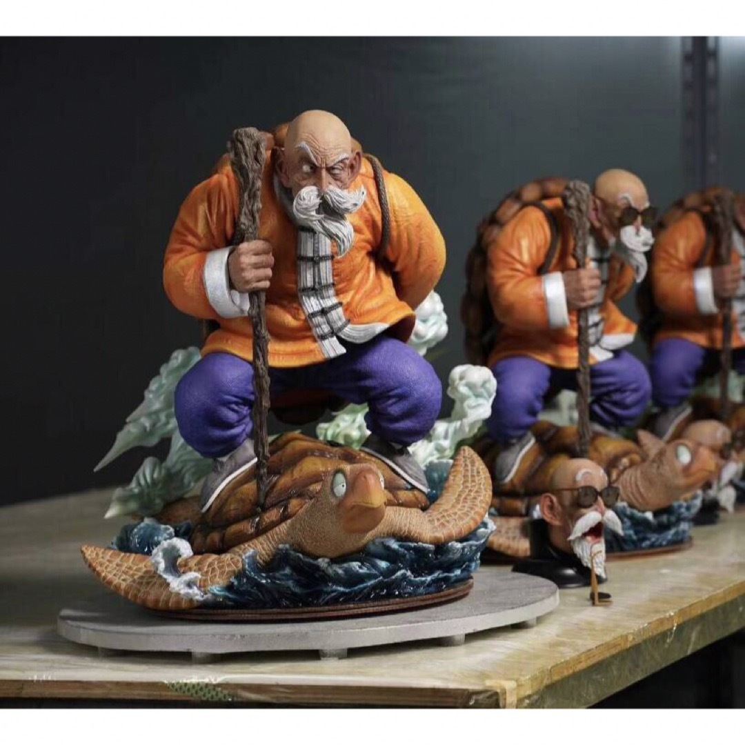 ドラゴンボール 亀仙人 1／6スケール フィギュア ガレージキットの通販