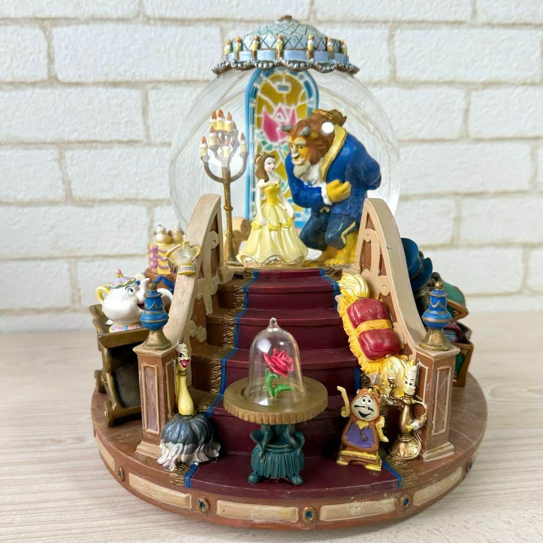 Disney - 希少 廃盤品☆ディズニー 美女と野獣 ライトアップ スノー