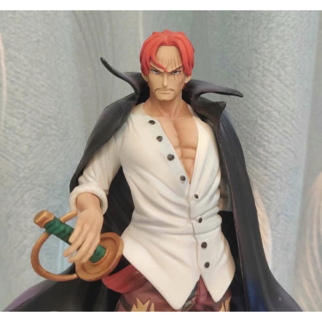 POP シャンクス 赤髪 ワンピース フィギュア PVC製品 ガレージキットの