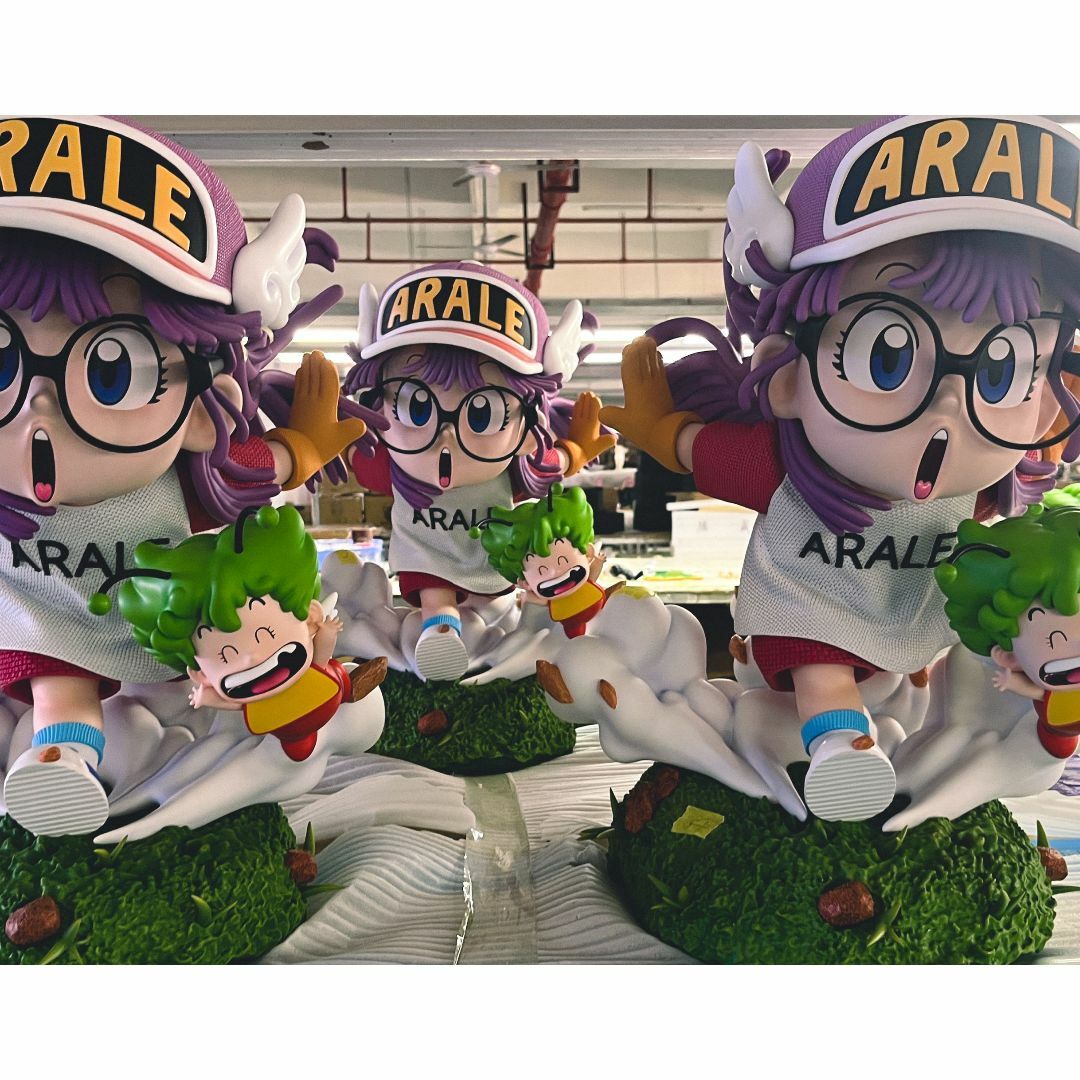 Dr.スランプ アラレちゃん 走る ガレージキット フィギュア 1/2