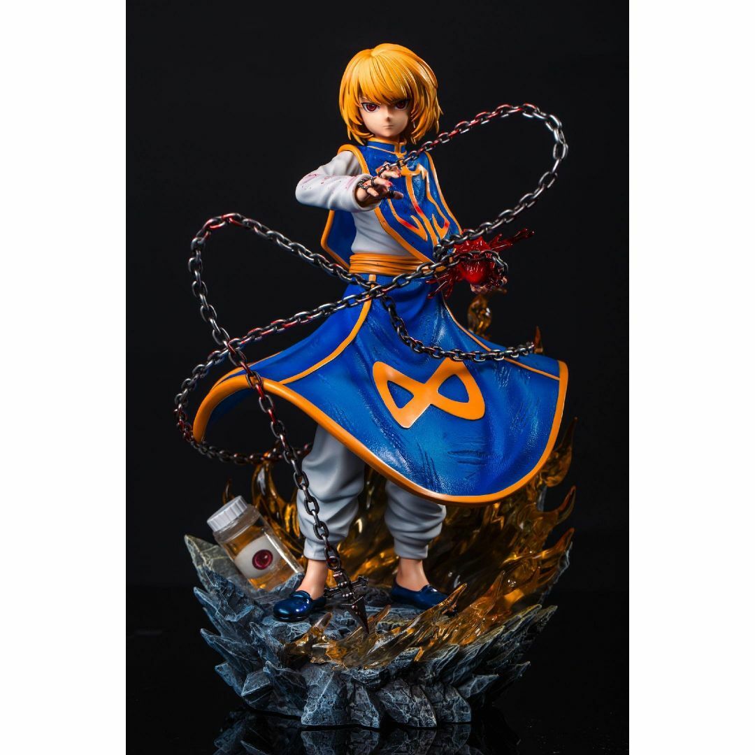 HUNTER×HUNTER クラピカ ガレージキット フィギュア 塗装済み完成品の