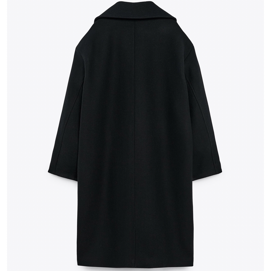 ZARA - 新品 ZARA オーバーサイズ ウールブレンドコート Mサイズの通販