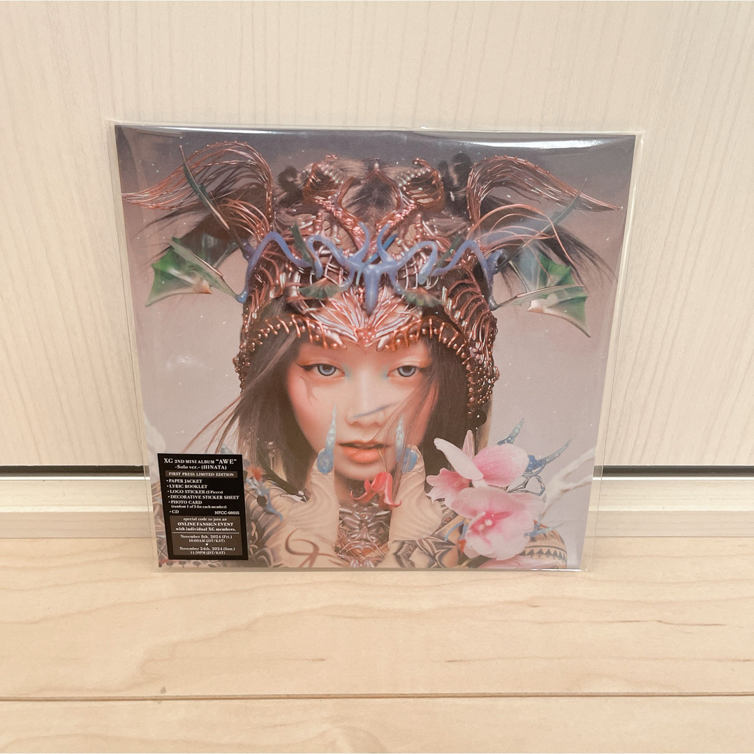 XG HINATA ヒナタ AWE ソロ盤 トレカなしの通販 by ✧︎* ｜ラクマ