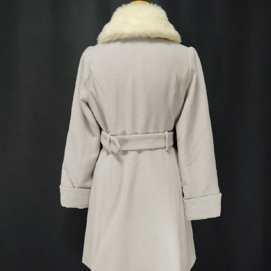 axes femme POETIQUE - axes femme POETIQUE ロングコート ファー