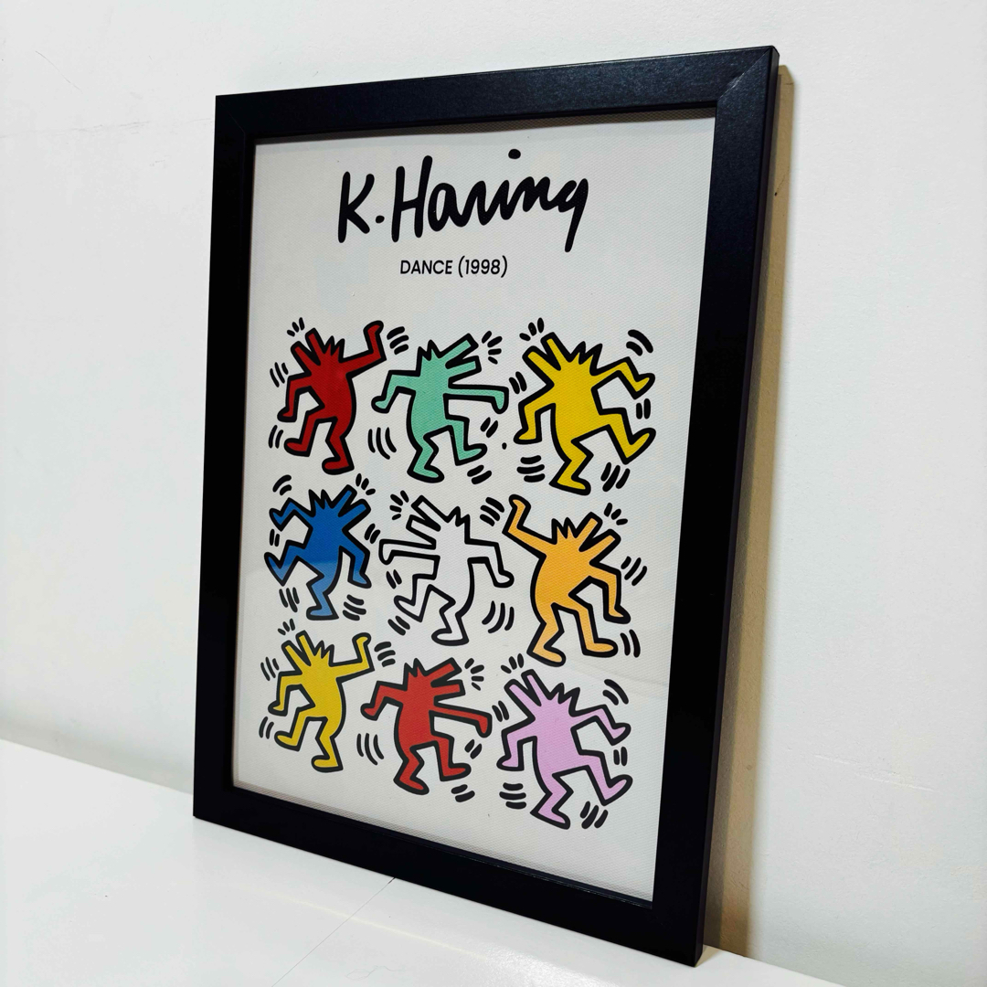 黒額付きポスター】キース ヘリング35(新品)の通販 by ひふみRecords