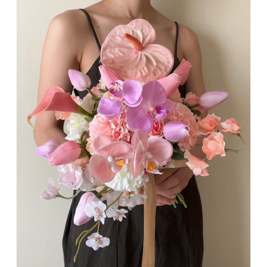 アーティフィシャルフラワー｜ウェディングブーケ｜ブートニア｜前撮り