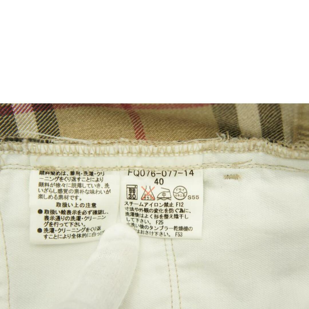 BURBERRY バーバリー/パンツ/ノバチェック柄/FQ076-077-14/Bランク/94