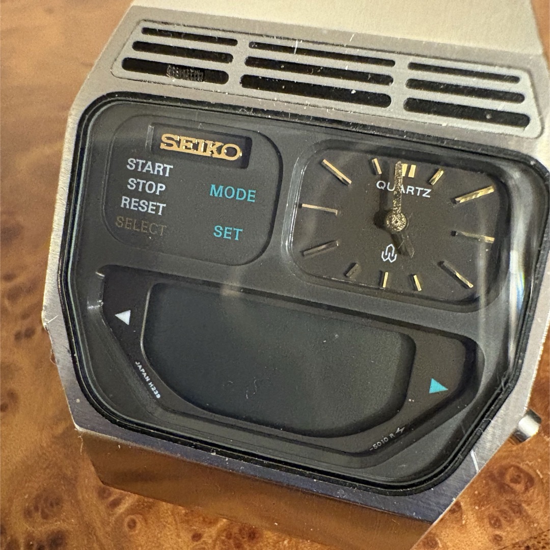SEIKO - 80年代 貴重 デッドストック未使用 SEIKO デジアナ腕時計 昭和