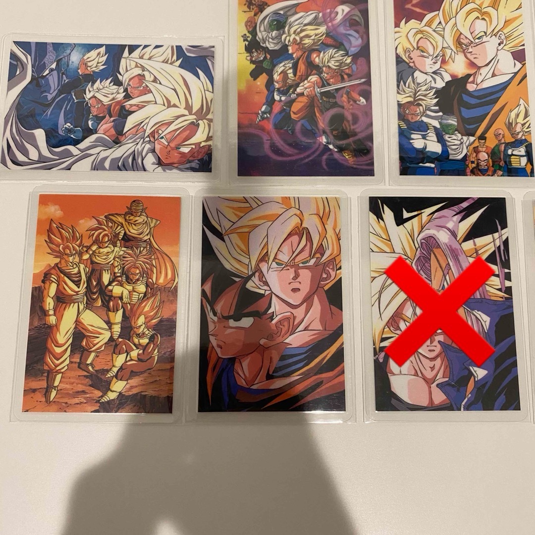 ドラゴンボール - ①ドラゴンボールZ ラミネートカード9枚セット 90