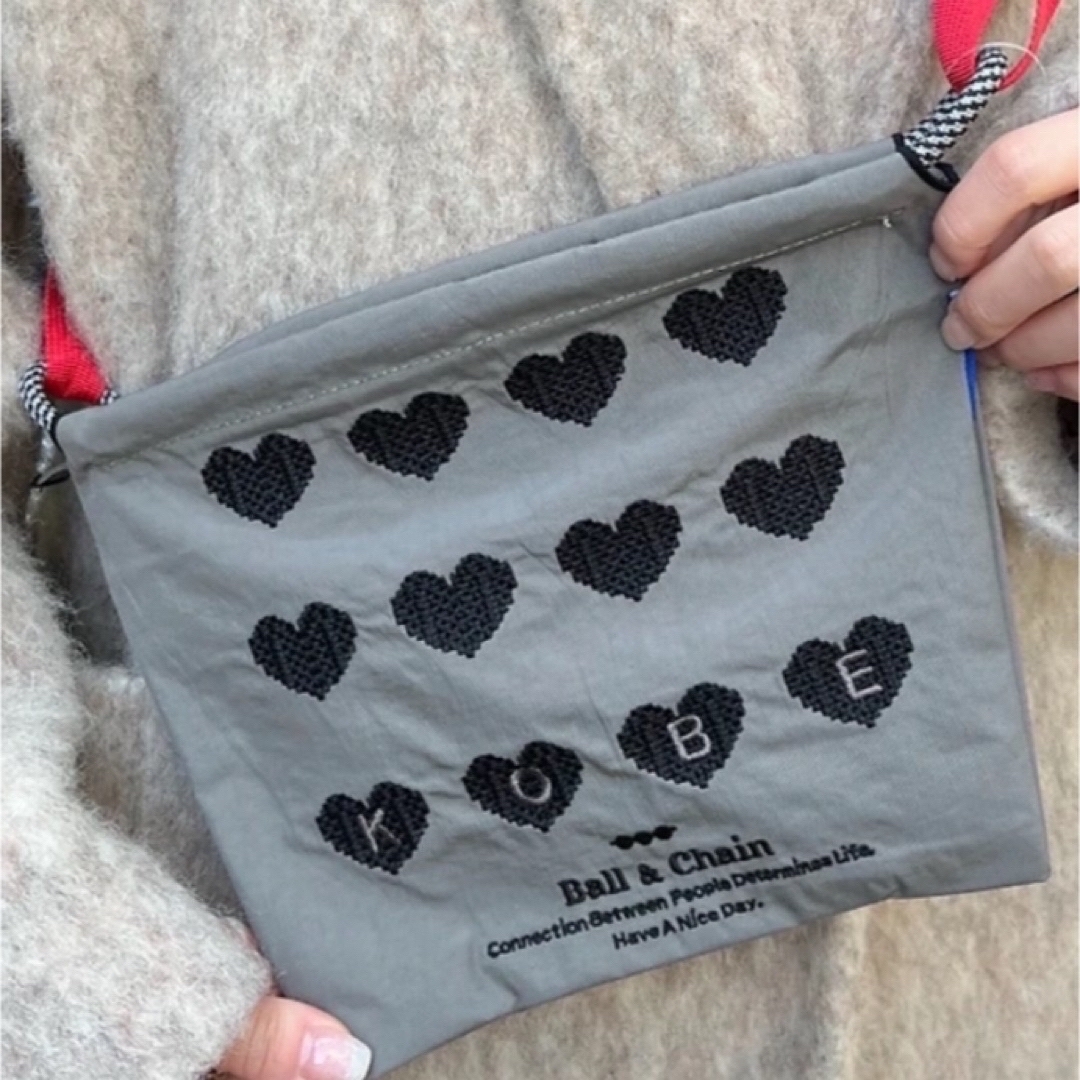 正規品 Ball&Chain 神戸限定 ハートlimited HEART グレーの通販 by