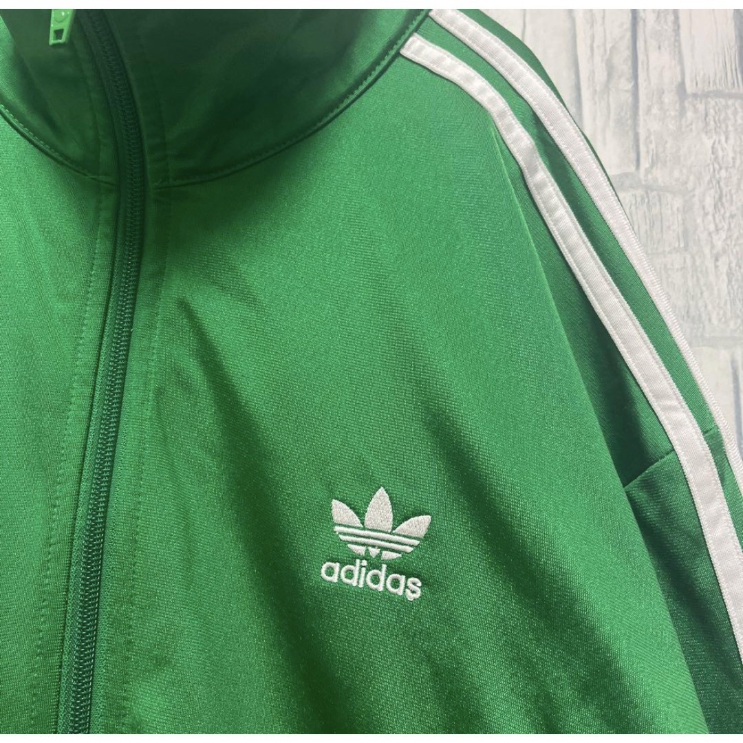 adidas - アディダス ジャージ トラックジャケット グリーン XL 刺繍