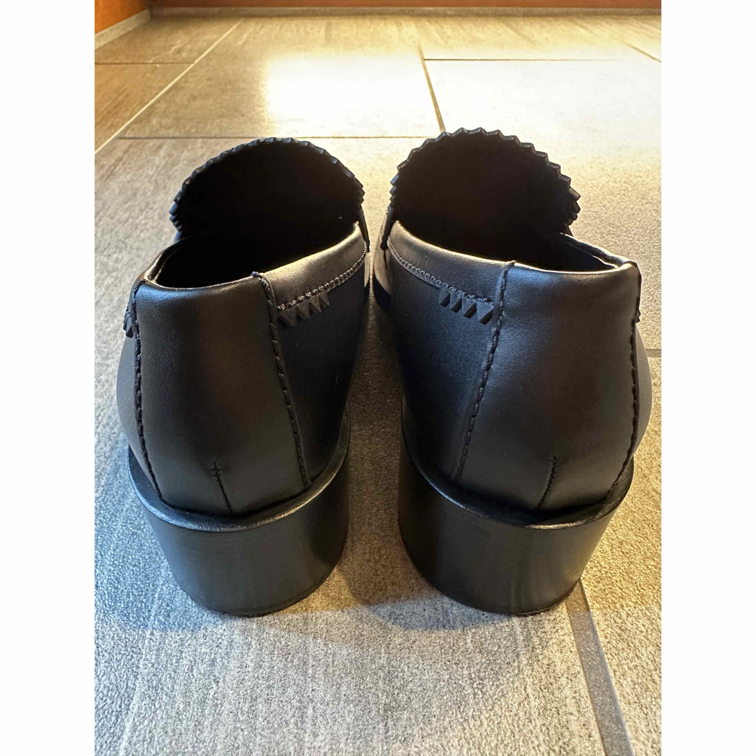 CHANEL - 【CHANEL】ソーブラック カーフスキン ローファーの通販 by U