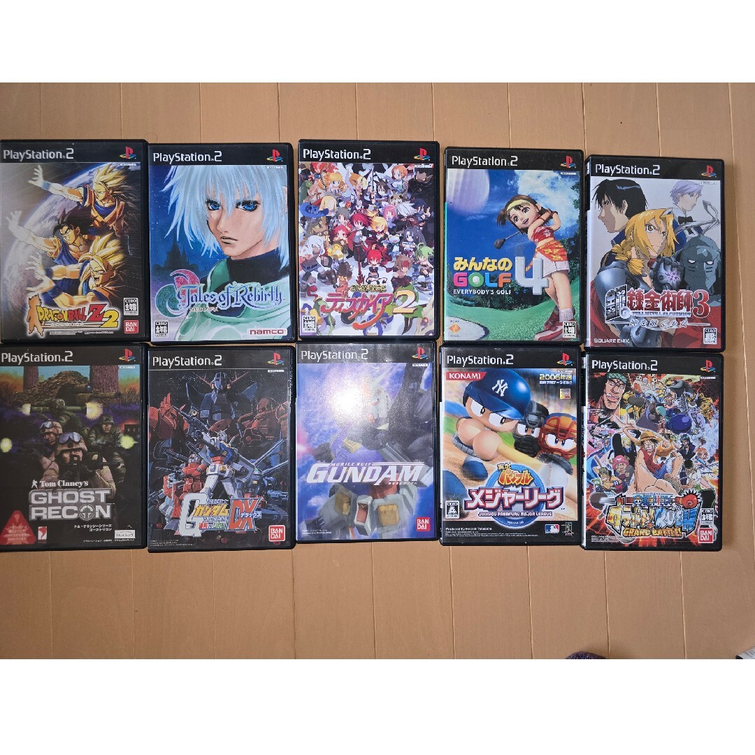 PlayStation2 - 【断捨離×格安】PS2ソフト中心大量まとめ売り約90点の