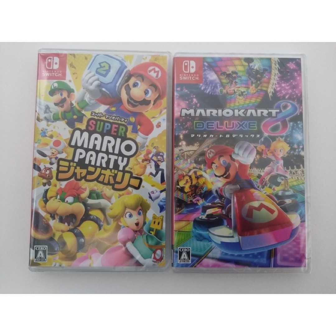 スーパーマリオパーティジャンボリー マリオカート8デラックス 2点