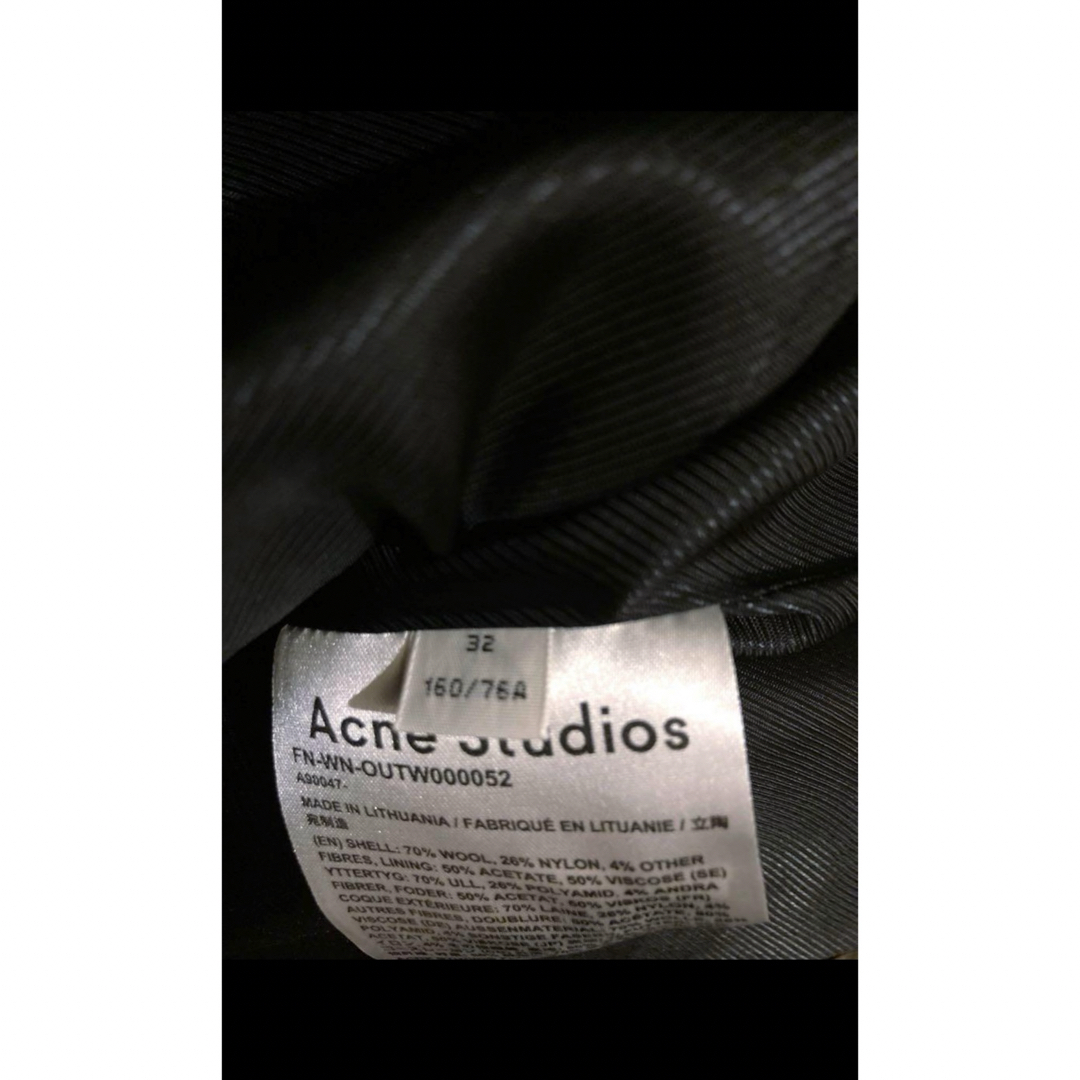 Acne Studios - acne ファネルネックコートの通販 by S35｜アクネ