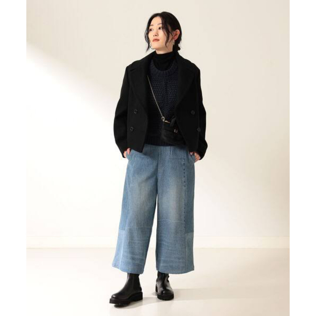 Emily Demi-Luxe BEAMSピーコートブラック未使用タグ付き Demi-Luxe