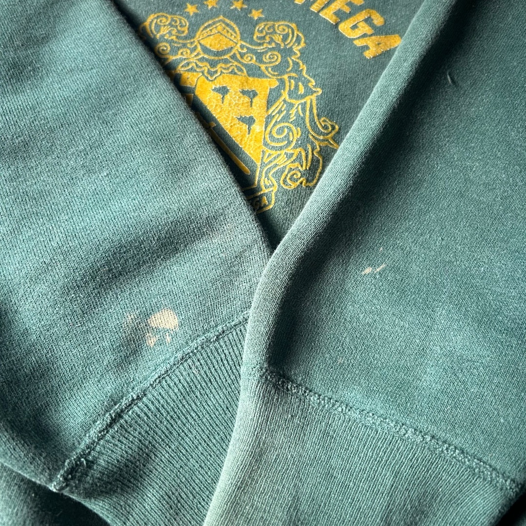 VINTAGE - 60s ヴィンテージスウェット USA製 フェードグリーン XL相当