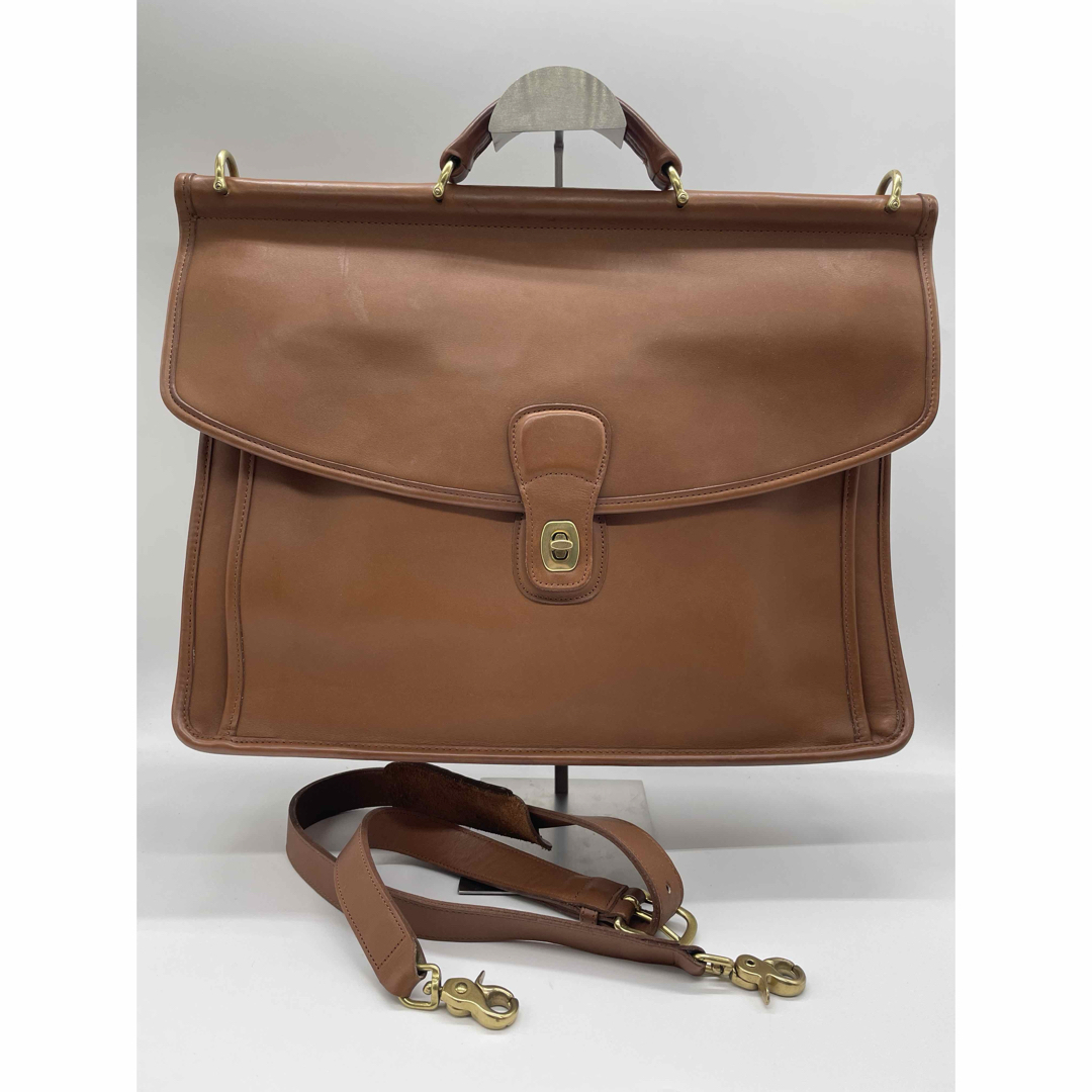 COACH - COACH コーチ USA製 グローブレザー 2WAY ブリーフケースの