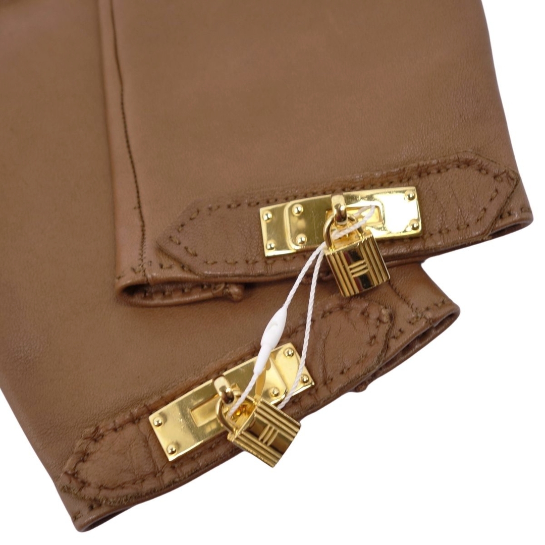 HERMES - 極美品 エルメス HERMES 手袋 ソヤ SOYA グローブ ケリー金具