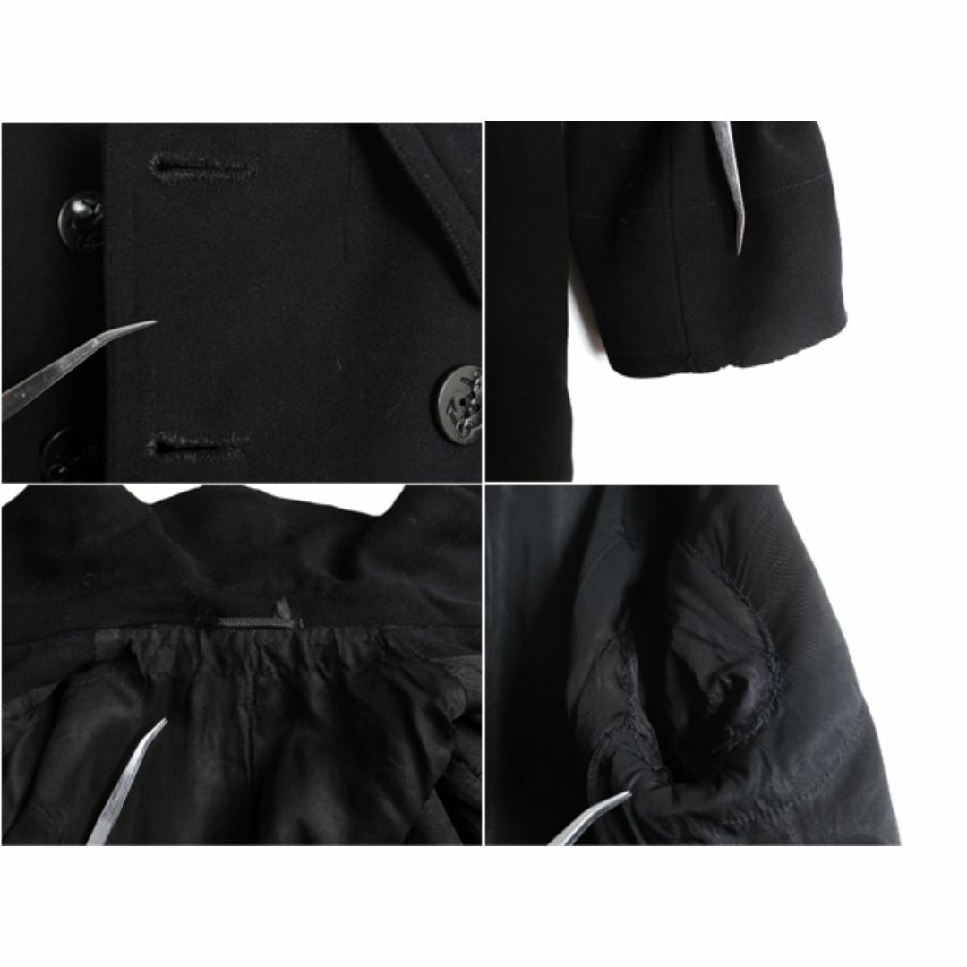 40s ☆ 米軍実物 USN ネイビー 10ボタン Pコート メンズ M / 古着