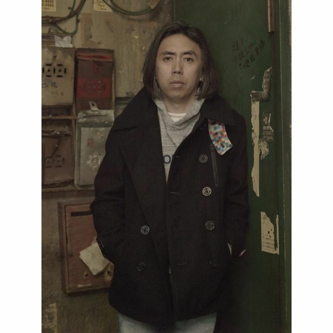 美品】 uniform experiment ピーコート サイズ1 ブラック uniform