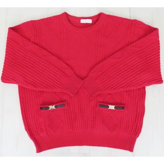 BURBERRY（ニット/セーター ・ レッド/赤色系）のフリマアイテム一覧