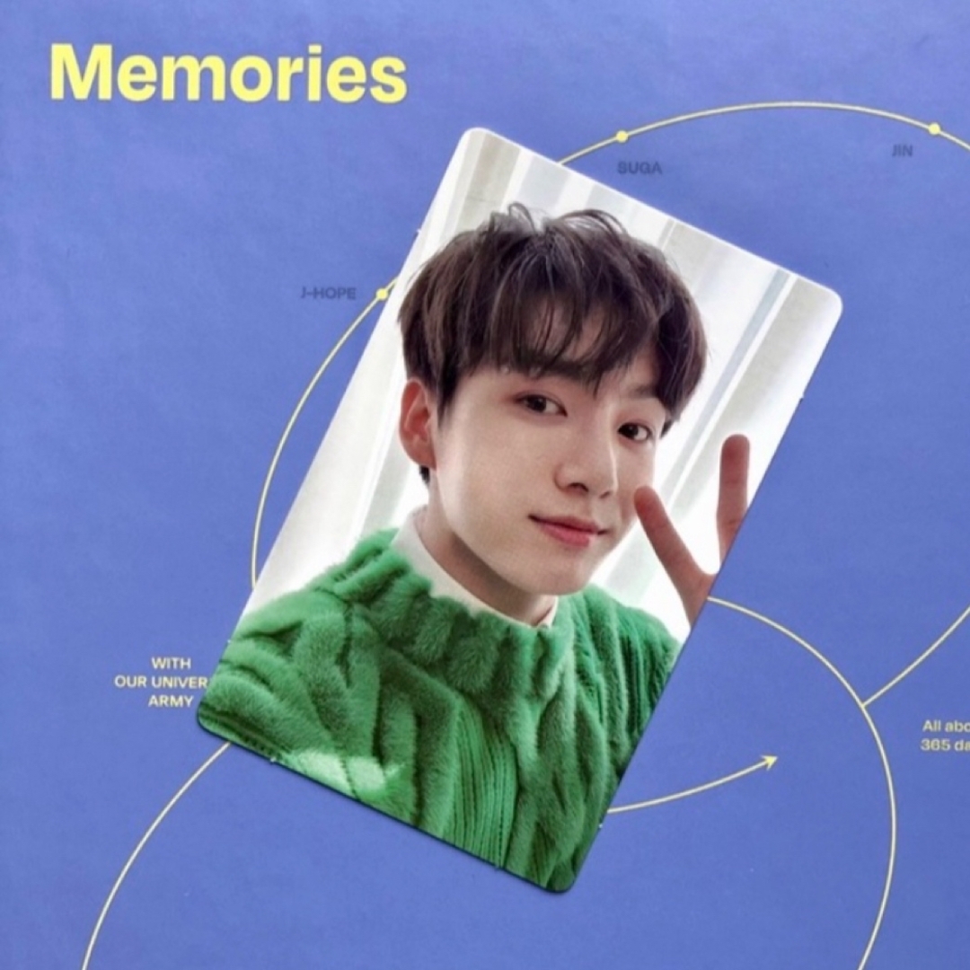 BTS memories 2021 blu-ray ジョングク グク トレカ