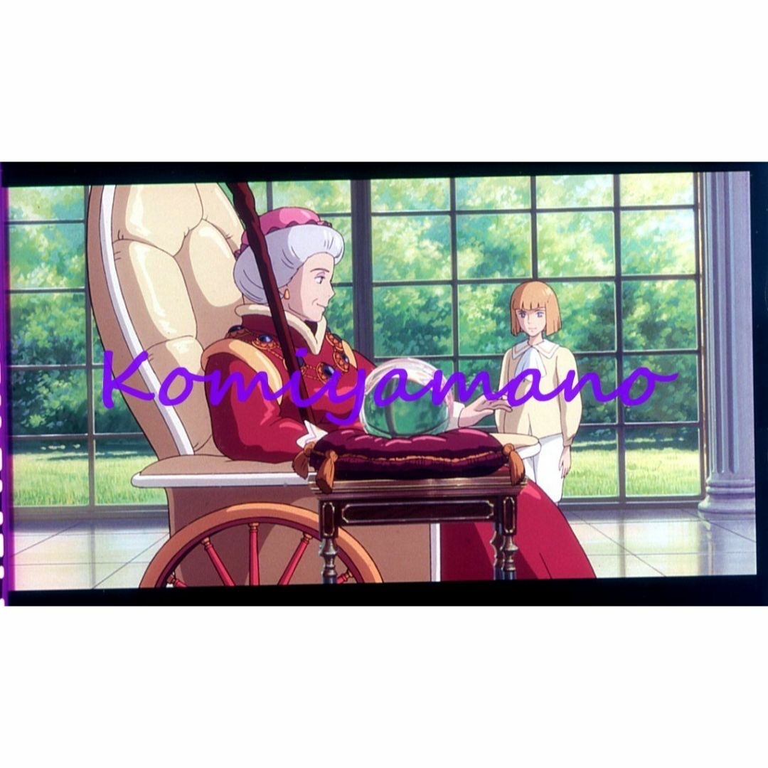 ジブリ - ジブリ 宮崎駿 ハウルの動く城 実使用フィルムブックマーカー