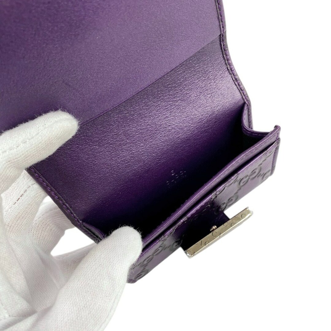 GUCCI - □未使用□ グッチ グッチシマ カードケース 名刺入れ レザー