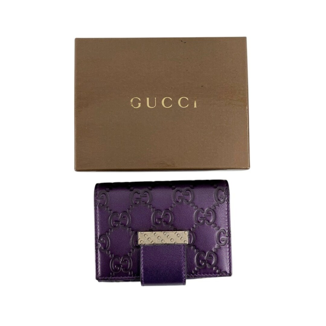 GUCCI - □未使用□ グッチ グッチシマ カードケース 名刺入れ レザー