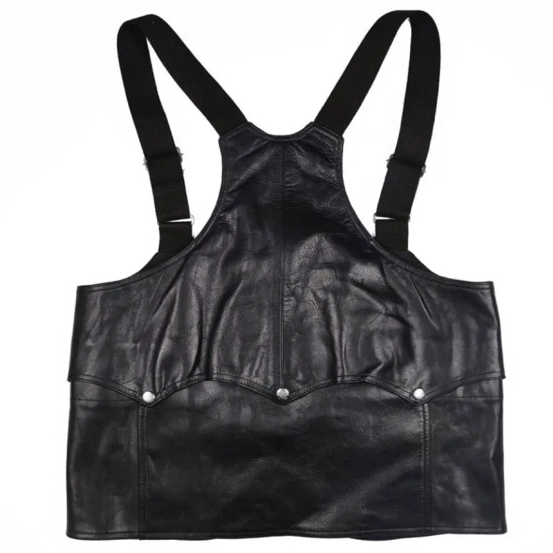 新品未使用】tatoo studio yamada レザー ベストの通販 by タカユキ's