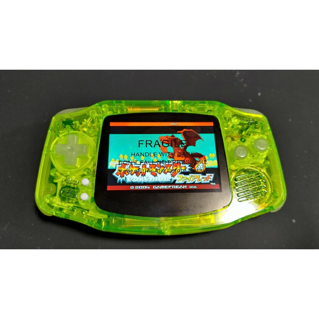 ゲームボーイアドバンス IPS V5 ラミネート液晶 USB-C充電バッテリー