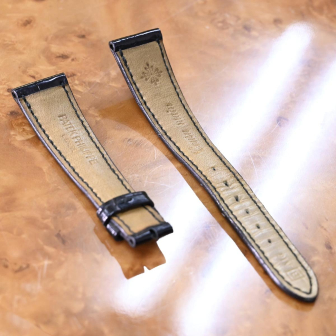 PATEK PHILIPPE - 本物 パテックフィリップ 純正品 クロコダイルレザー