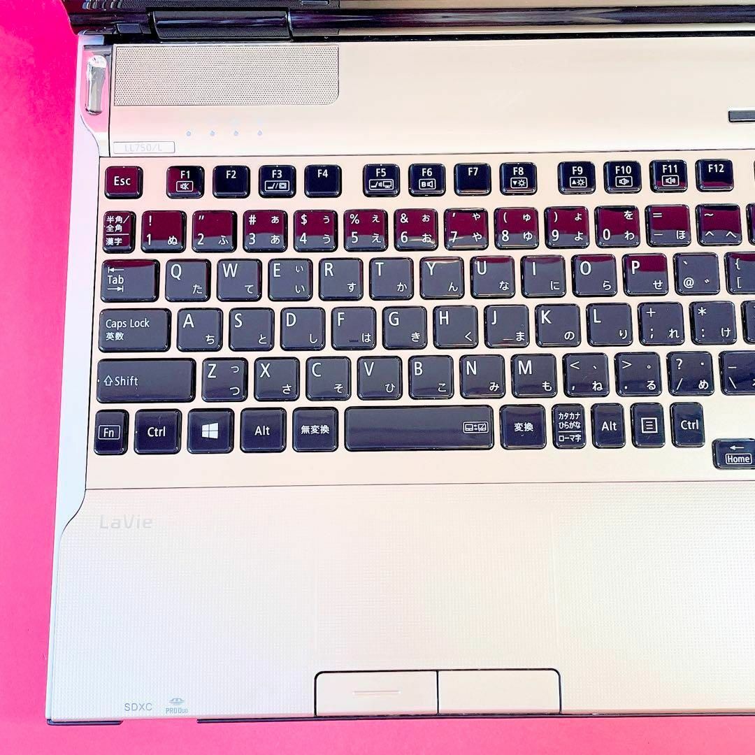 Corei7‼️ブルーレイ✨️薄型ノートパソコン！カメラ付き✨️おしゃれ