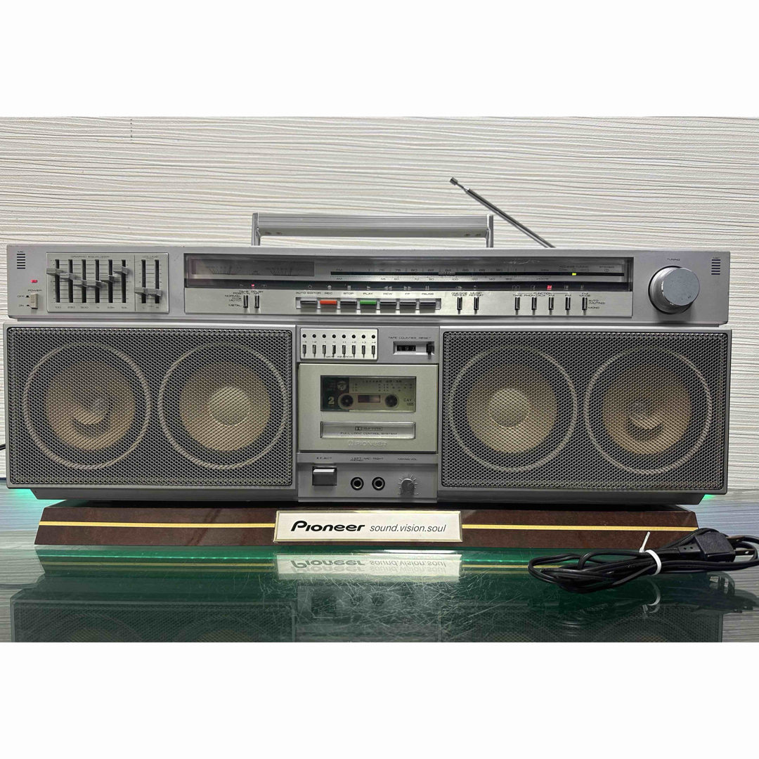 PIONEER - 動作品 PIONEER パイオニア SK-900 Runaway ラジカセラジオ
