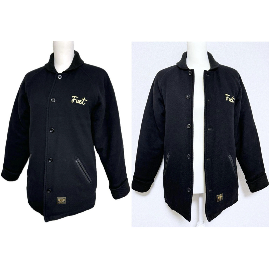 FUCT - FUCTSSDDファクトドクロ死神スカルスタジャンウールコート