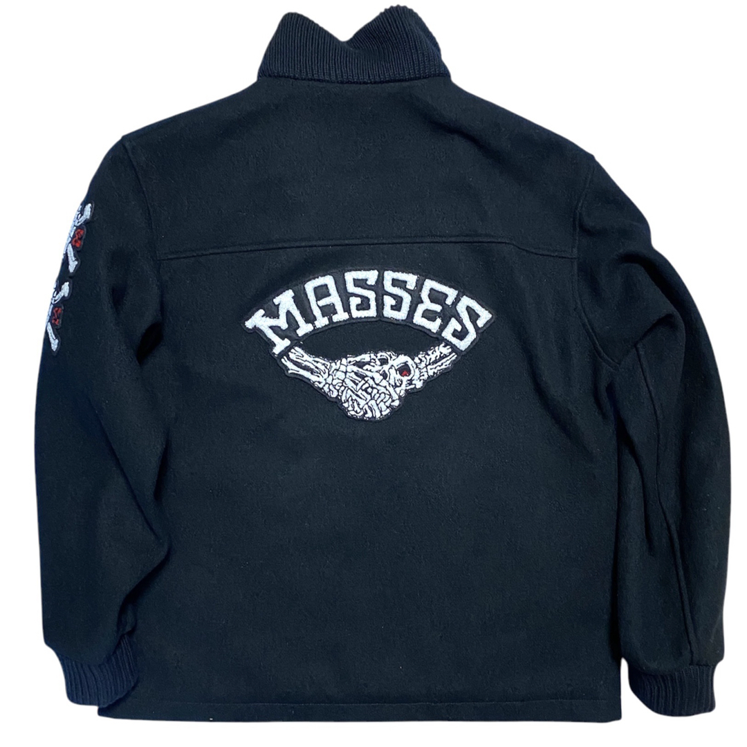 キムタクMASSESマシスVANSON×MASSES コーチジャケットNYLON JKT黒XL