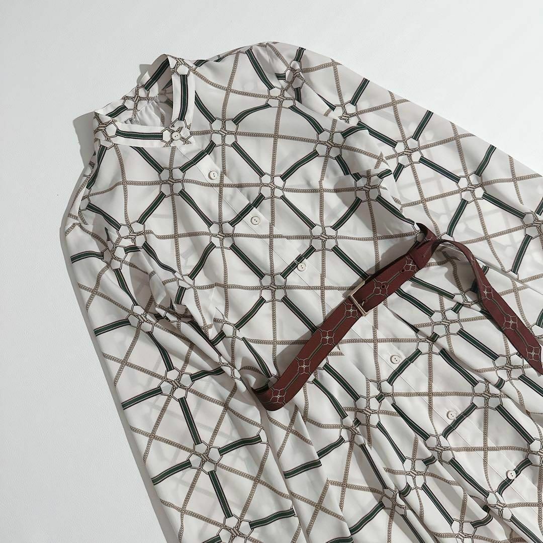 GRACE CONTINENTAL - 未使用級ꕥダイアグラム チェーンベルトプリント