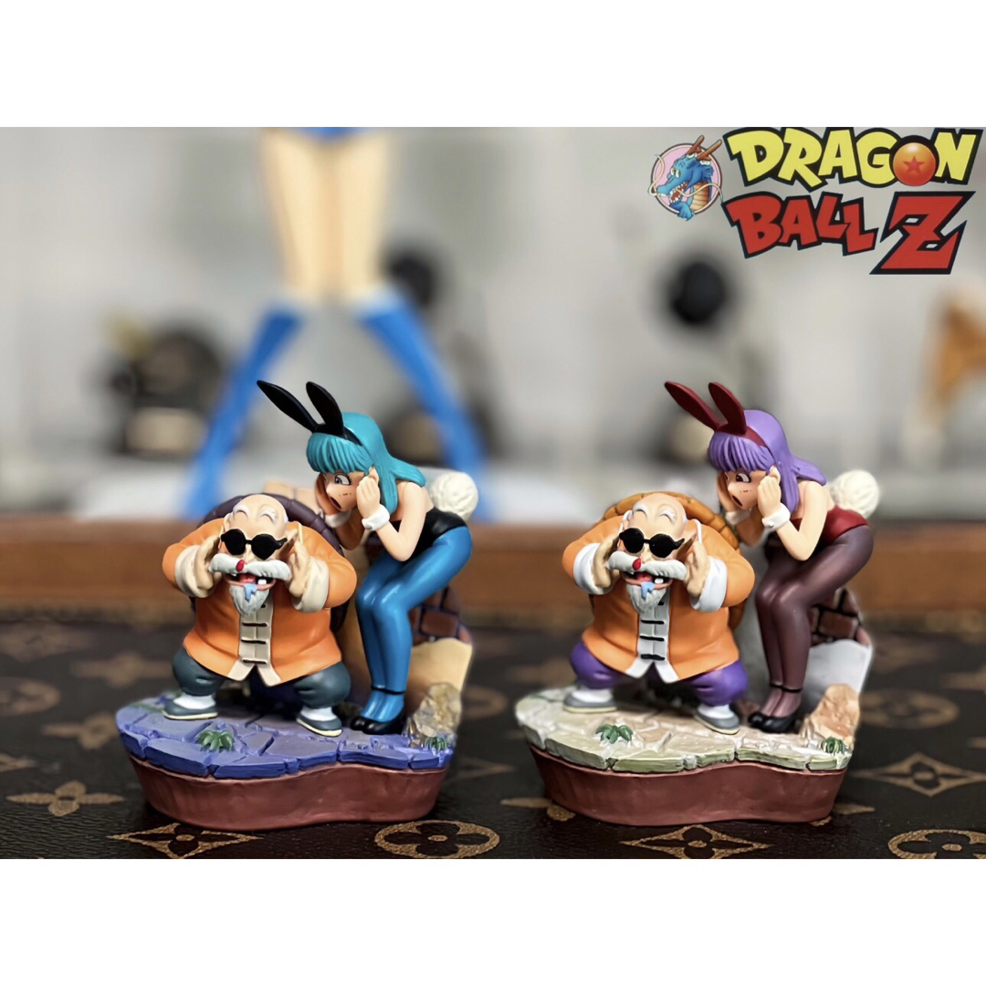 亀仙人＆ブルマ AとBバージョンあり ドラゴンボール ガレージキット