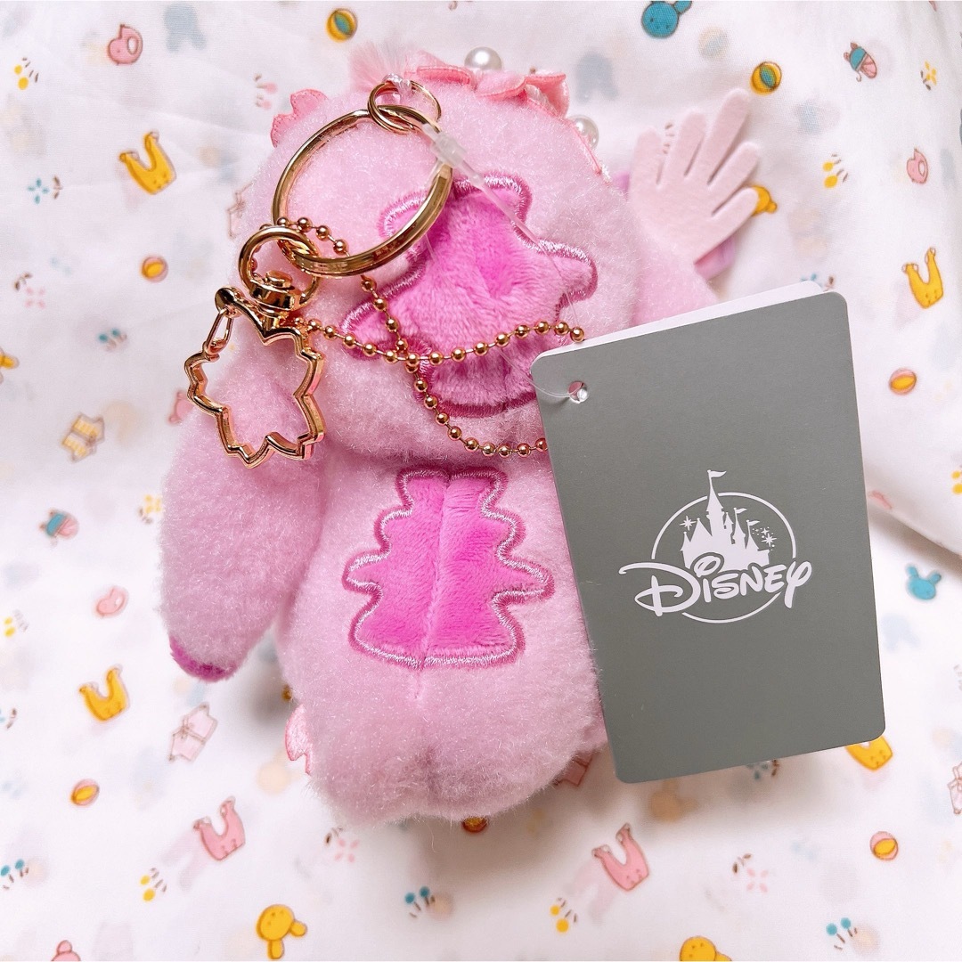 STITCH - スティッチ スクランプ サクラ ピンク ぬいぐるみ キー